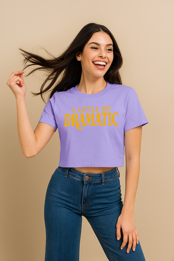 Dramatic Energy – Statement Crop Top