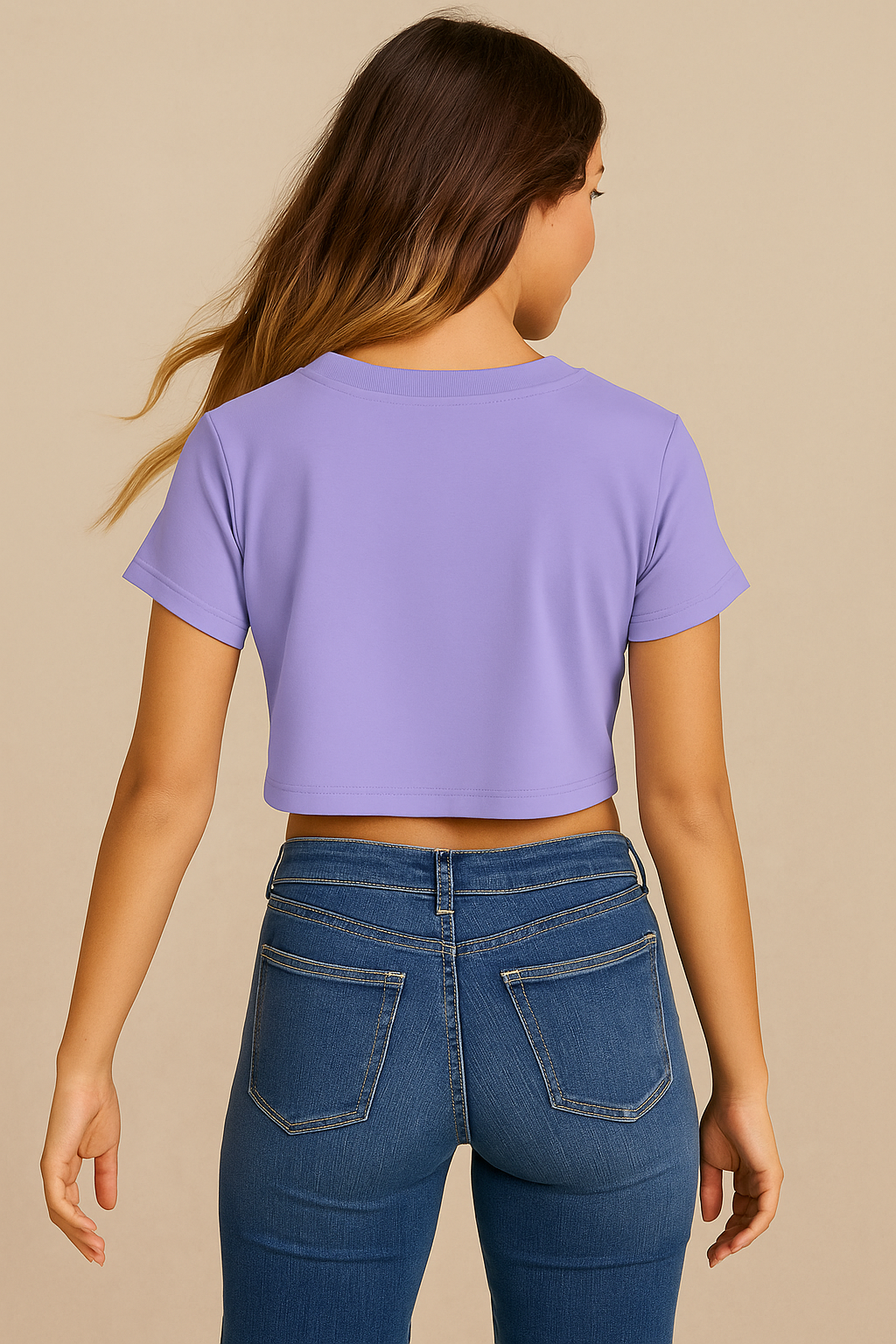 Dramatic Energy – Statement Crop Top