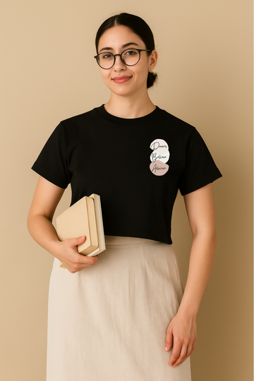 Dream. Believe. Achieve. Crop Top