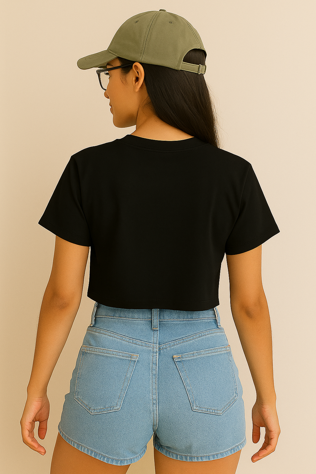 Skull &amp; Bloom –Crop Top