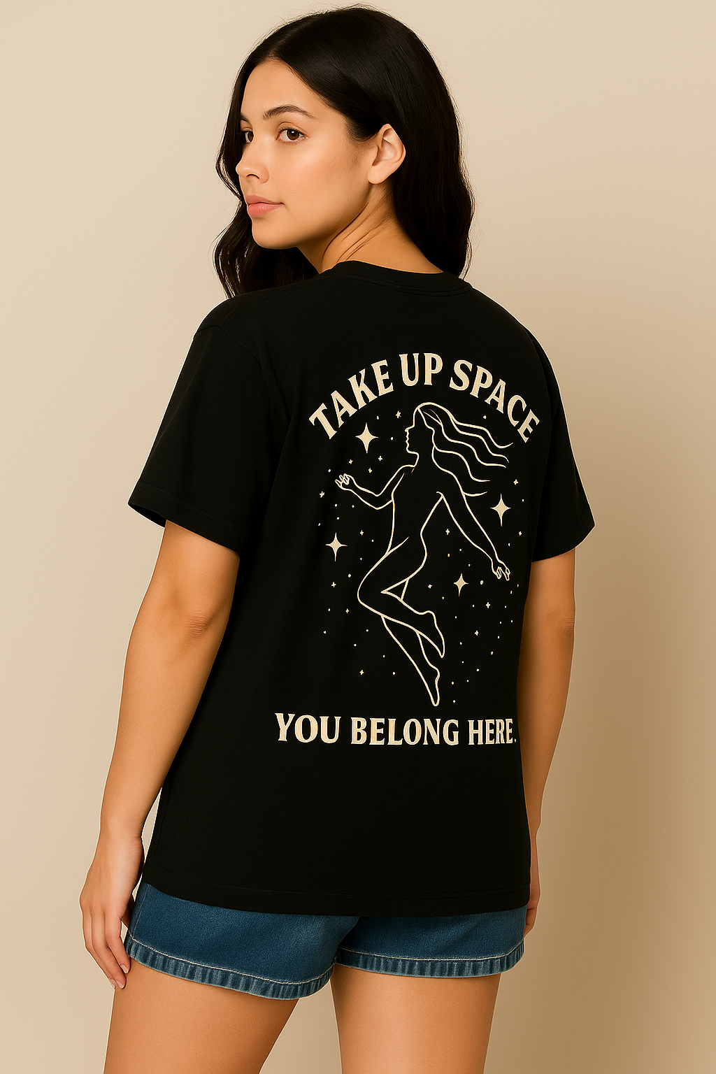 Take Up Space – Cosmic Comfort Tee