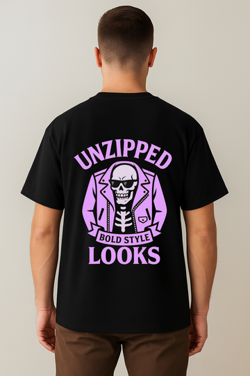 Unzipped Looks – Skeleton Swagger T-Shir