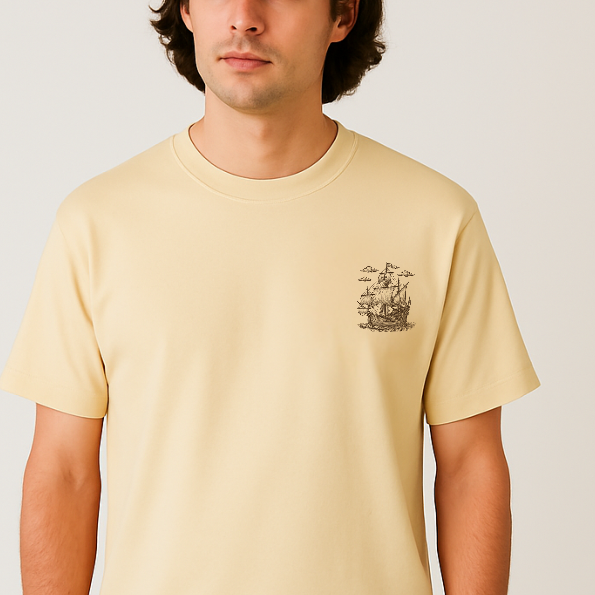 Legends Never Sink – Oversized Nautical Tee