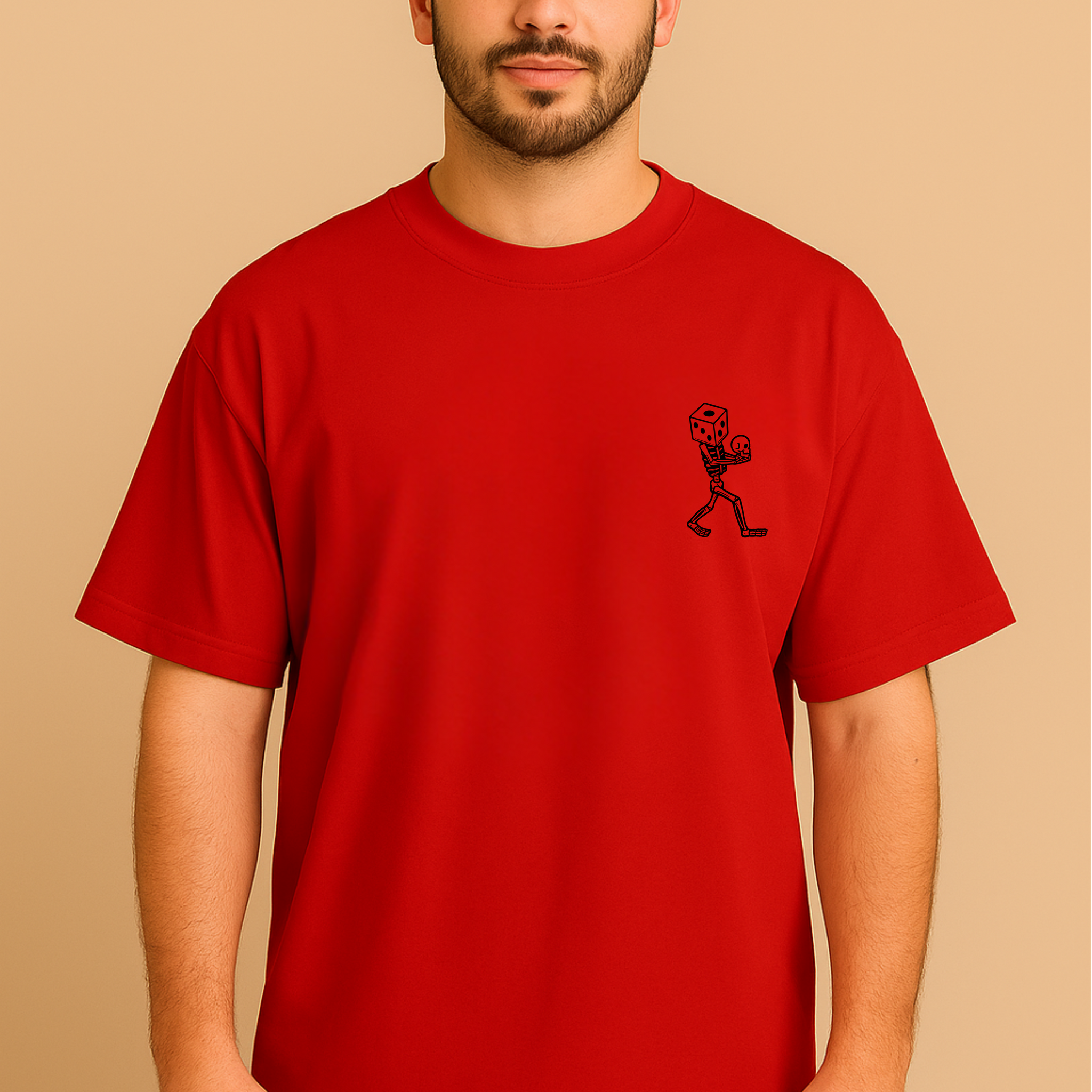 Roll Again – Reset Men Oversized Tee