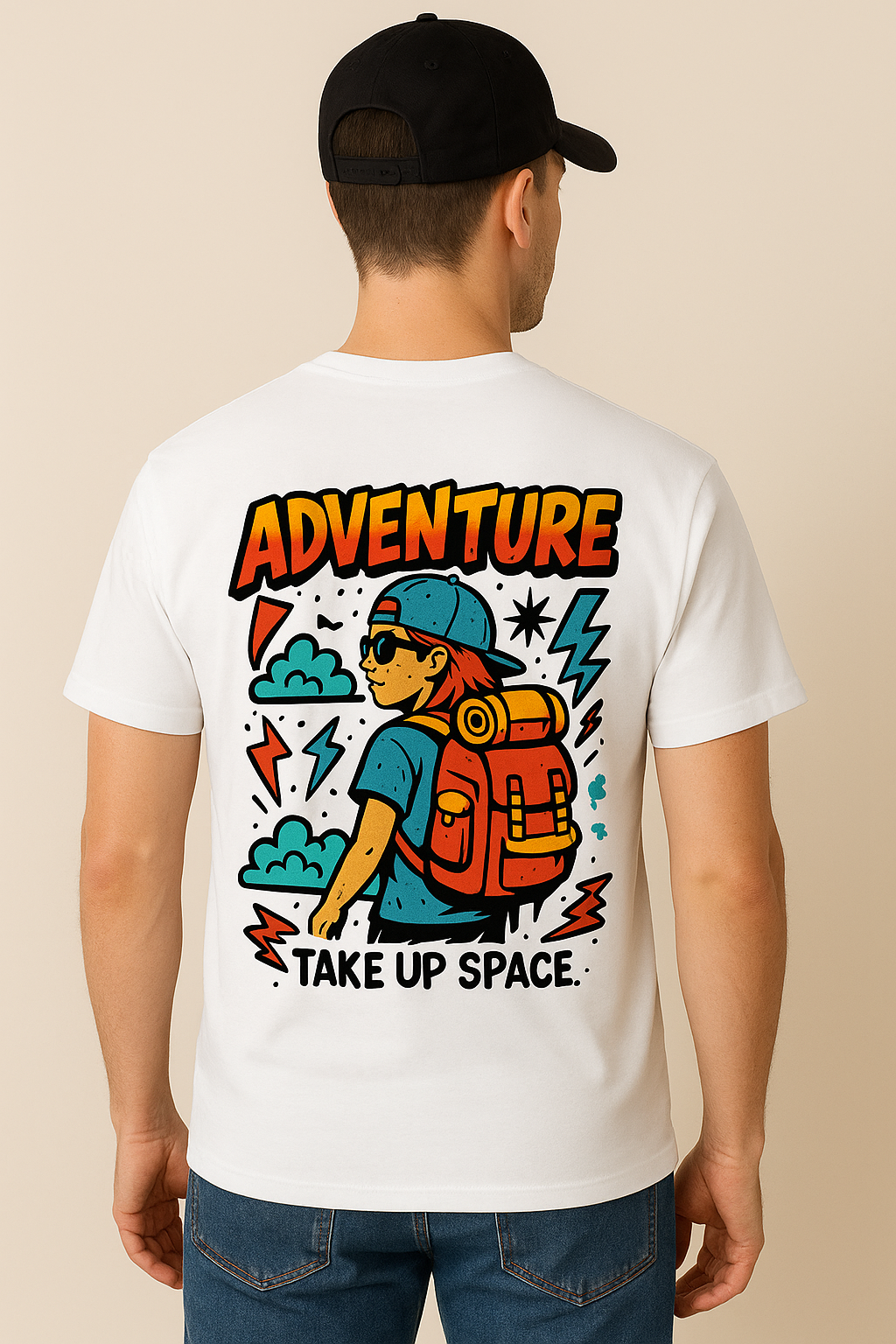 Take Up Space – Adventure Oversized Tee