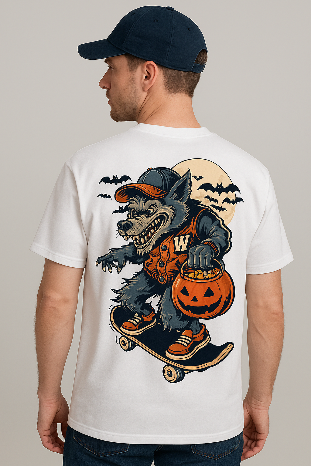 Creepy Fix – Halloween Oversized Tee